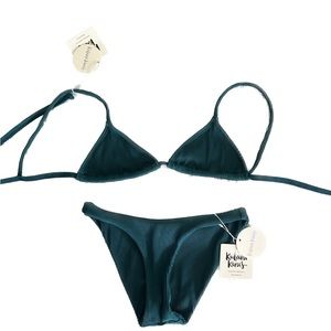 Kulani Kinis XS Ribbed Bikini